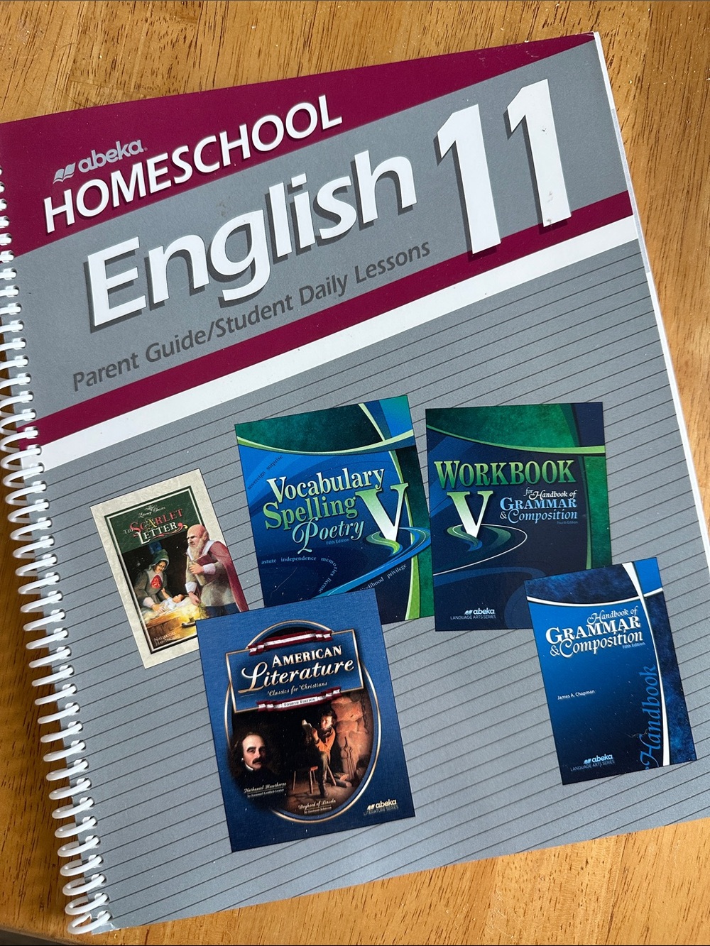 Abeka Homeschool English 11 Parent Guide/Student Daily Lessons